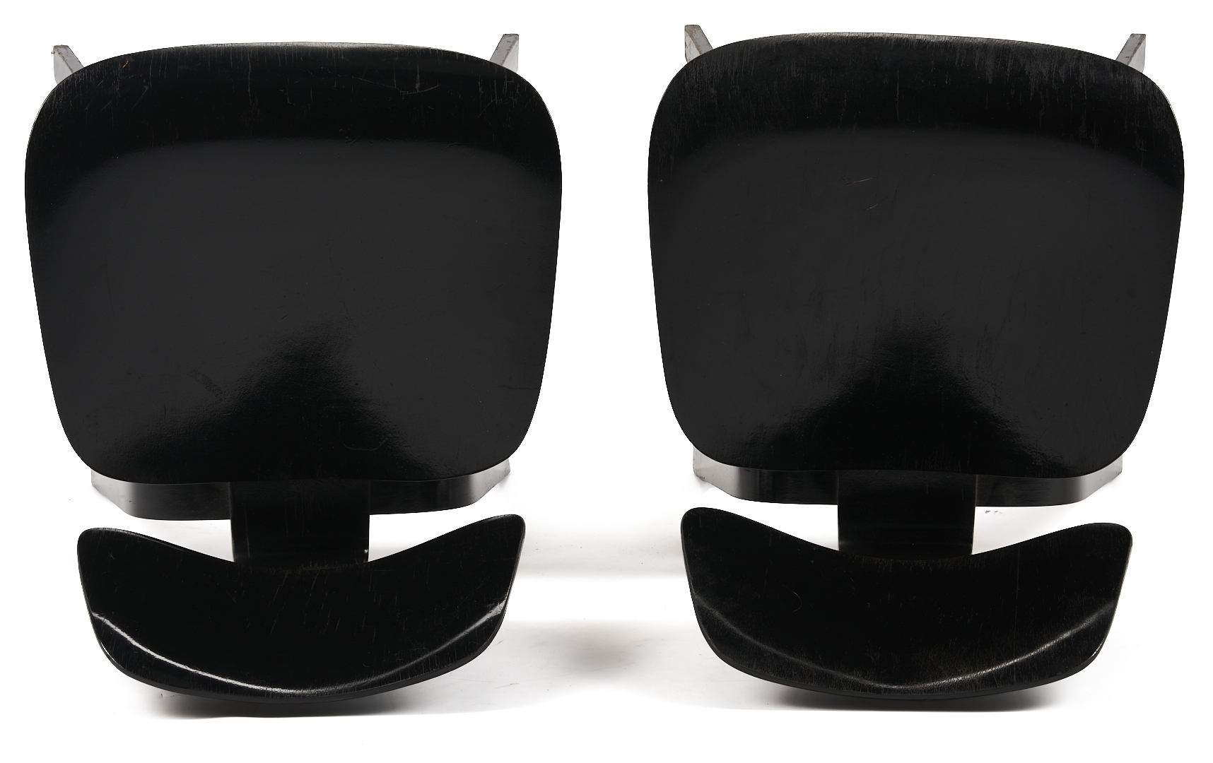 Lot 754: 4 Eames Designed Mid-Century Chairs