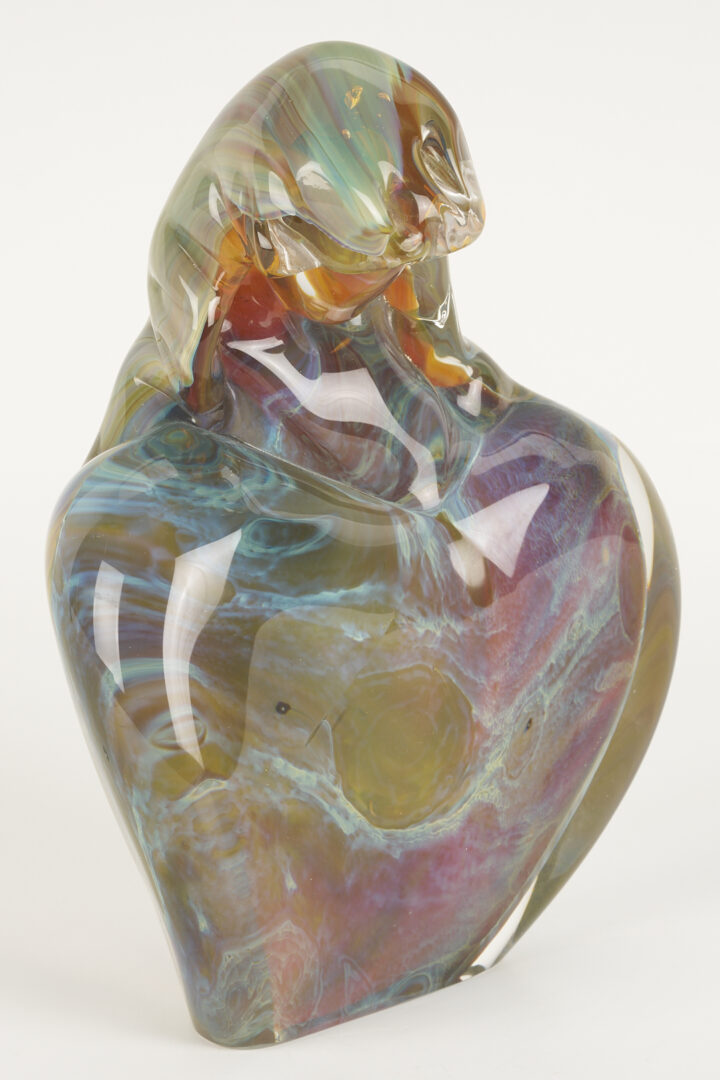Lot 755: Silvano Signoretto Madonna Glass Sculpture