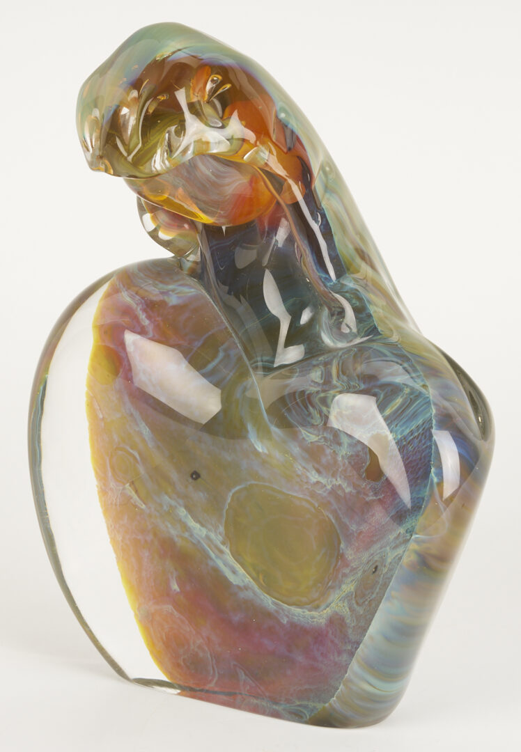 Lot 755: Silvano Signoretto Madonna Glass Sculpture