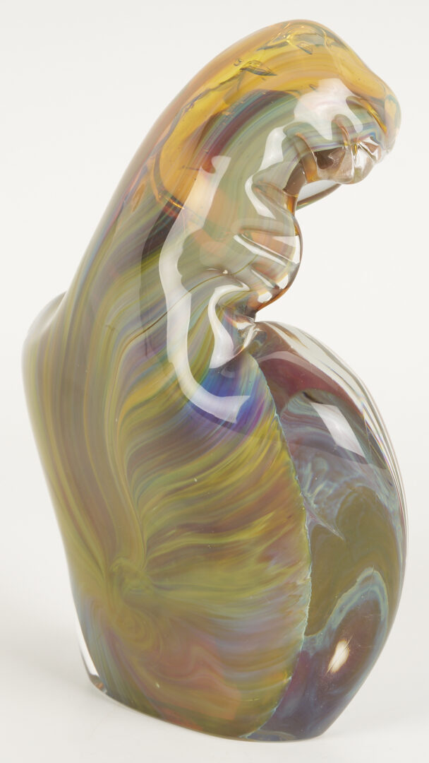 Lot 755: Silvano Signoretto Madonna Glass Sculpture