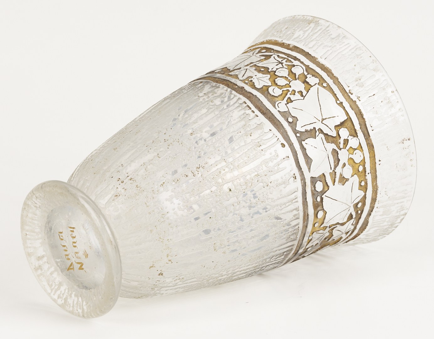 Lot 756: Galle Cameo Glass Atomizer & Daum Nancy France Art Deco Vase