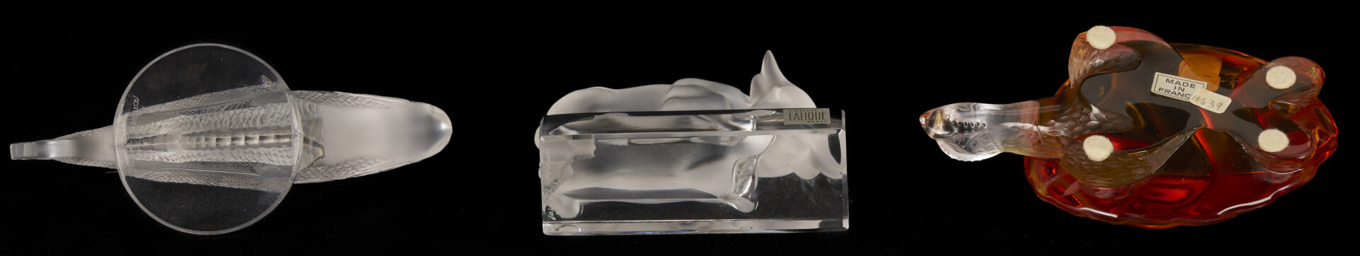 Lot 758: 7 Lalique Glass Figures & Sculptures