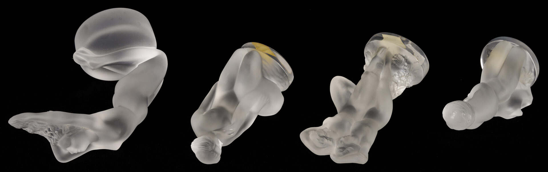 Lot 758: 7 Lalique Glass Figures & Sculptures