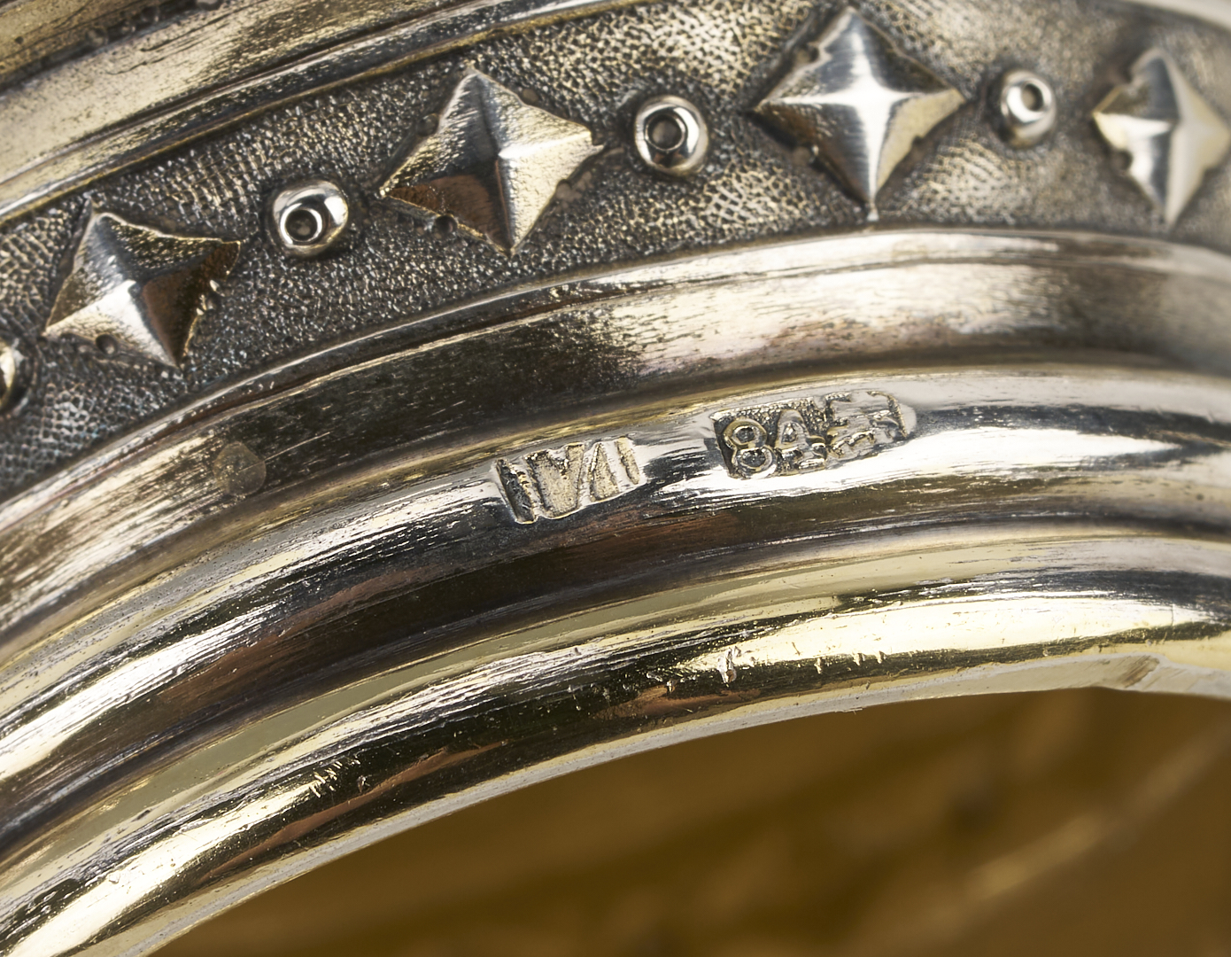 Lot 75: 19th C. Russian Silver Tea Caddy plus Christofle S/P Tea Caddy