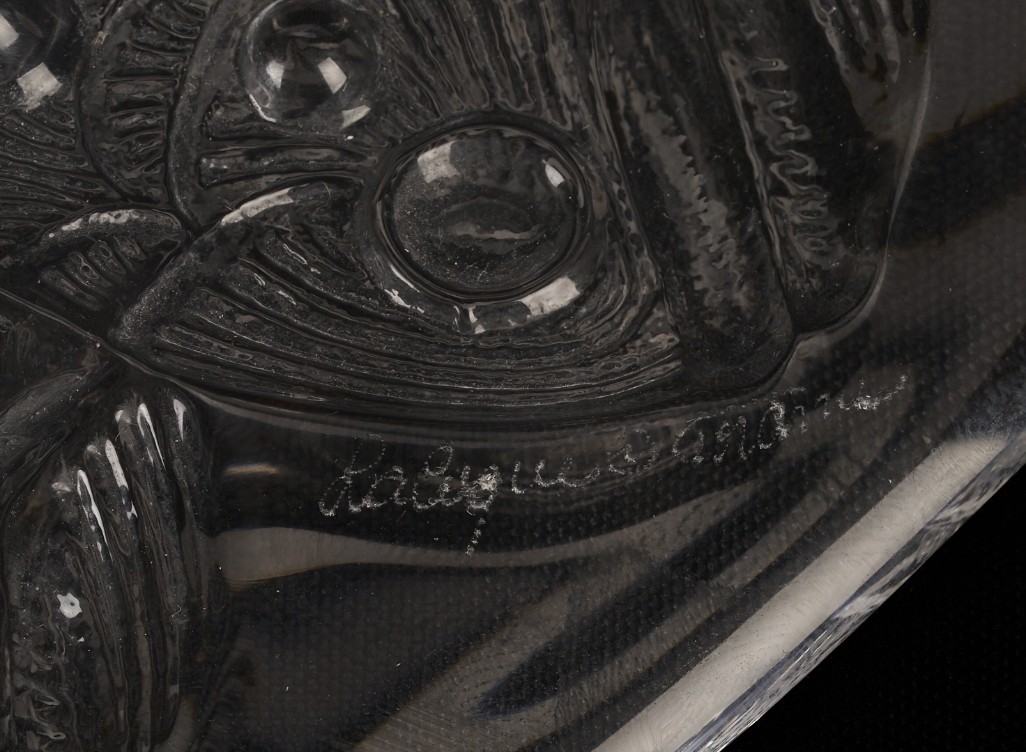 Lot 760: 4 Crystal Table Items, incl. Lalique