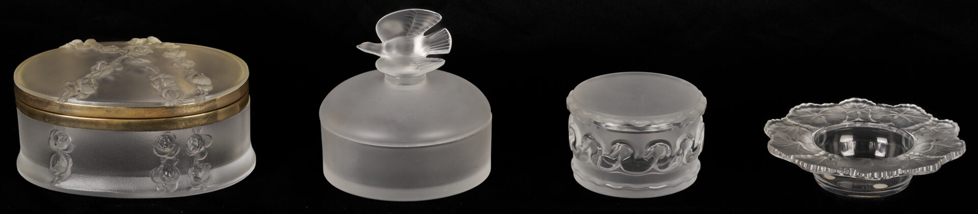 Lot 762: 8 Lalique France Crystal Items