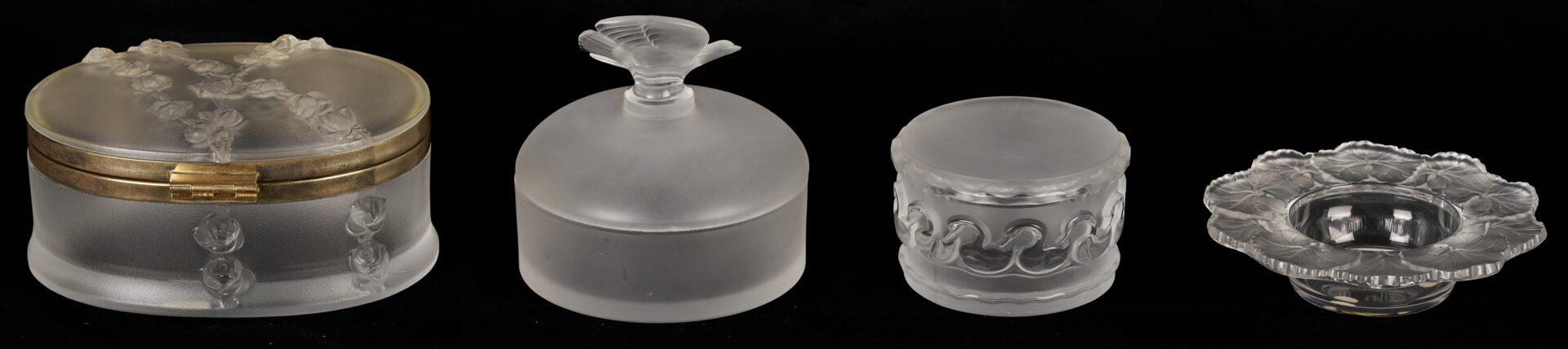 Lot 762: 8 Lalique France Crystal Items