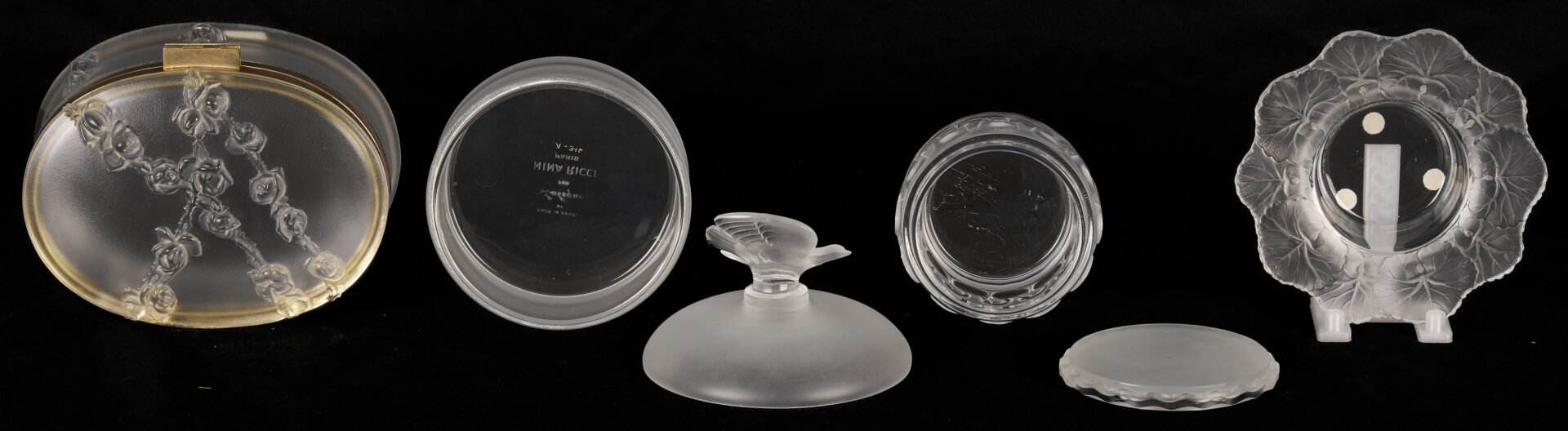 Lot 762: 8 Lalique France Crystal Items