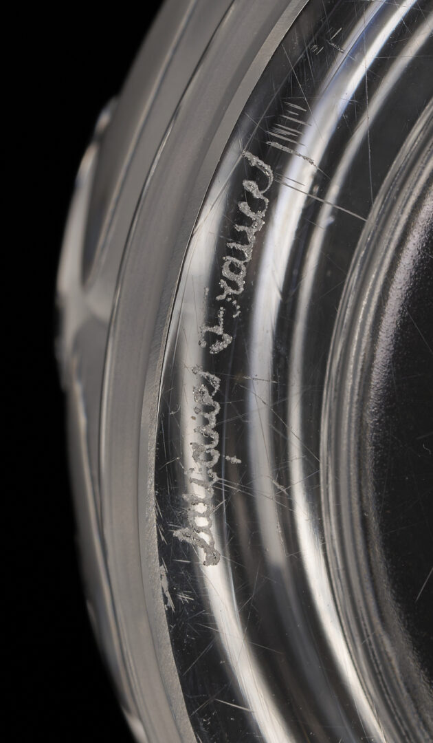 Lot 762: 8 Lalique France Crystal Items