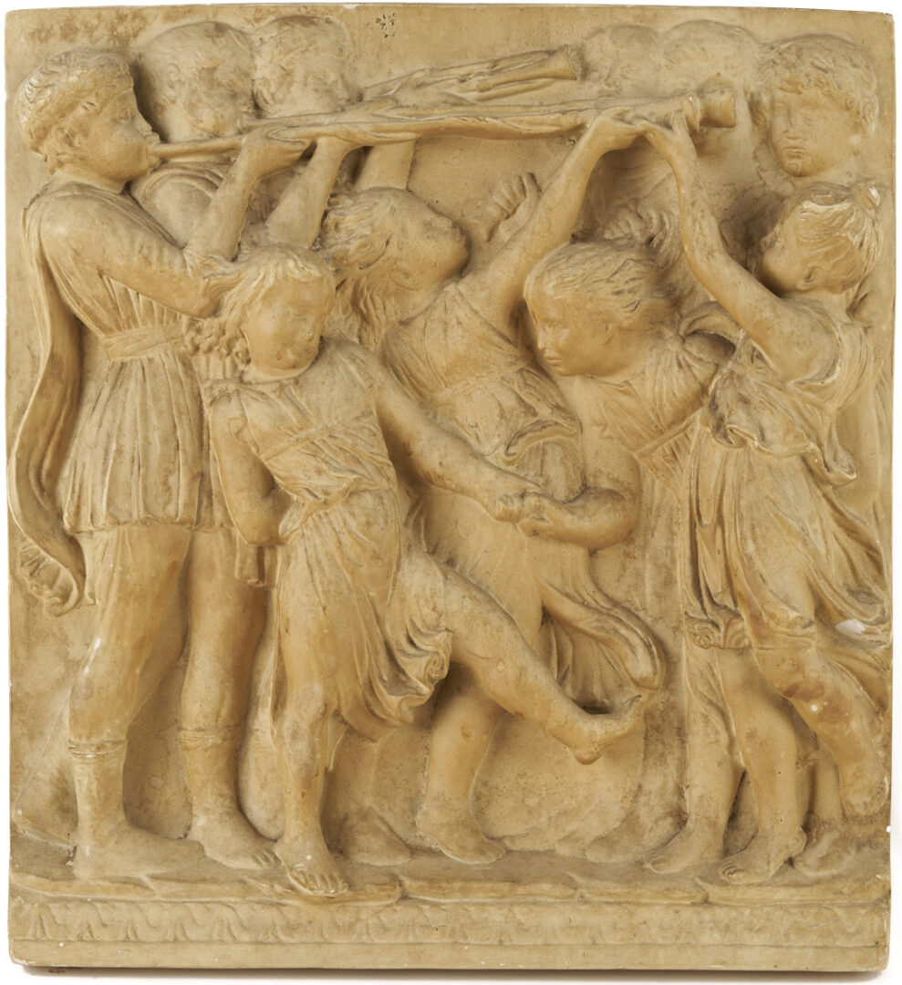Lot 764: Pair of Pietro Caproni Plaster Casts after Della Robia