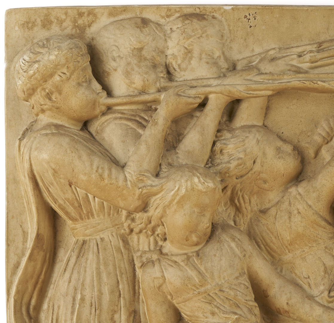 Lot 764: Pair of Pietro Caproni Plaster Casts after Della Robia