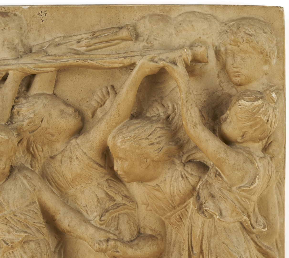 Lot 764: Pair of Pietro Caproni Plaster Casts after Della Robia