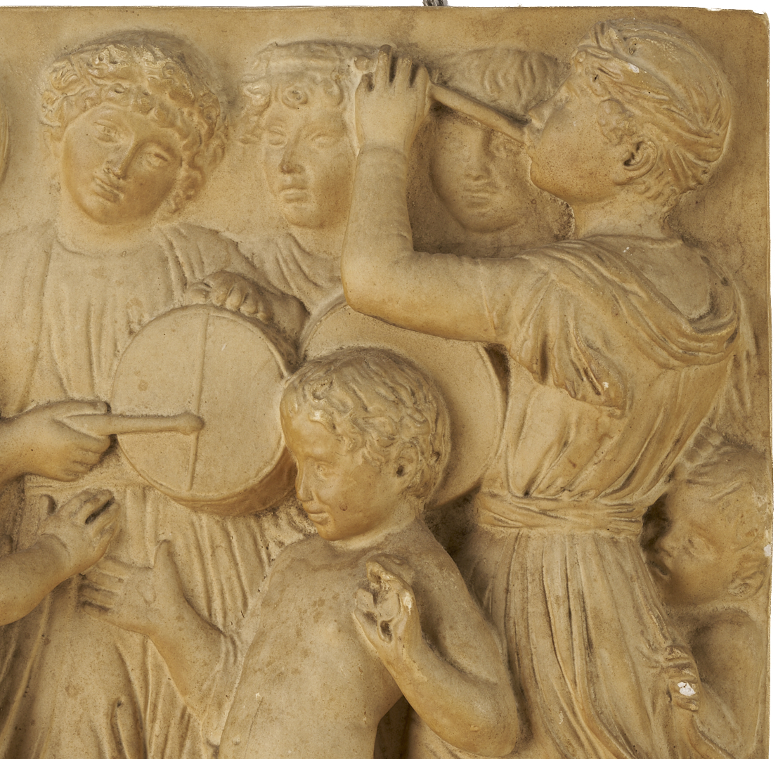 Lot 764: Pair of Pietro Caproni Plaster Casts after Della Robia