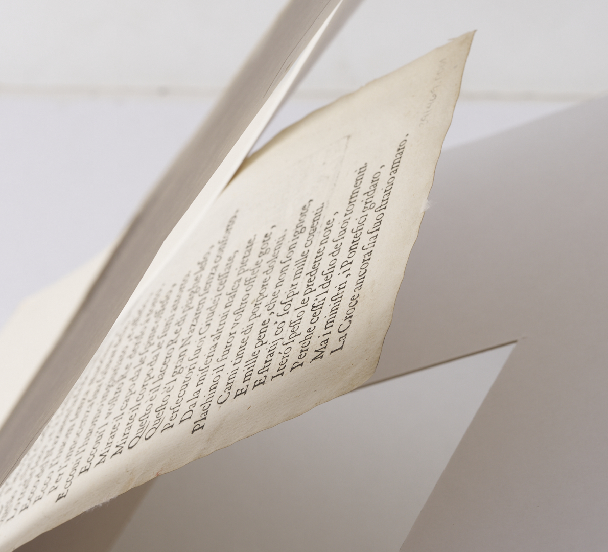 Lot 769: Albrecht Durer Woodcut, Christ Crowned w/ Thorns from The Small Passion