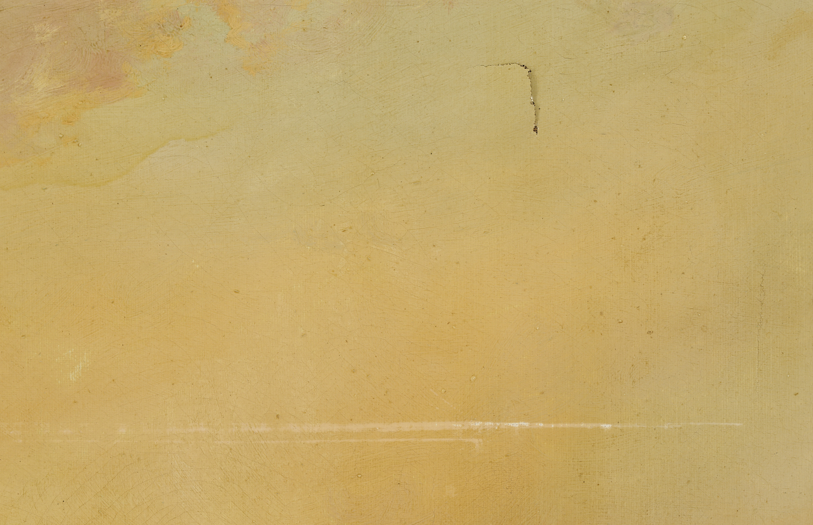 Lot 770: Large W. George English Landscape Oil, Near Maidenhead on Thames