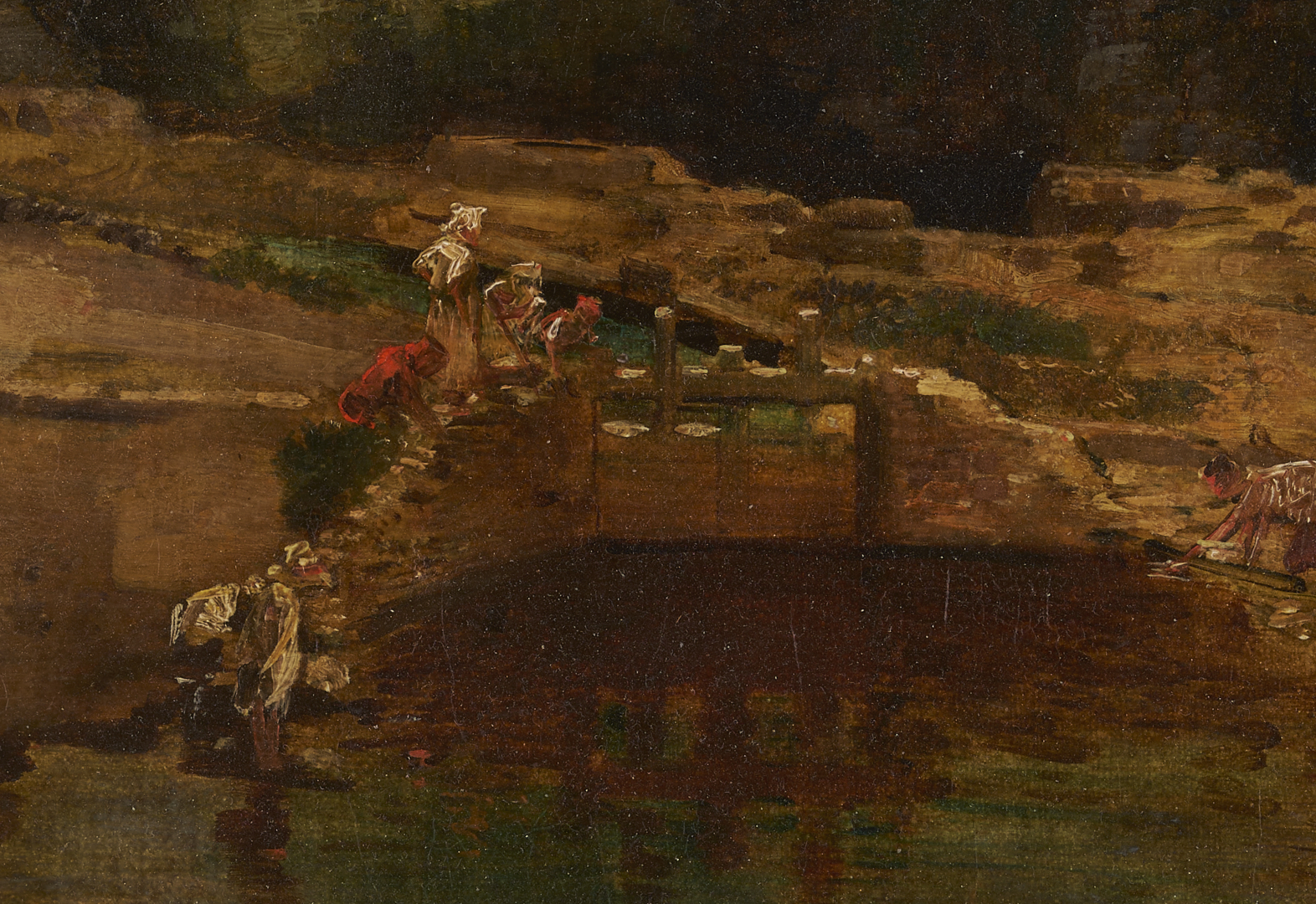 Lot 771: Robert Noble O/C Painting, Scottish Landscape with River