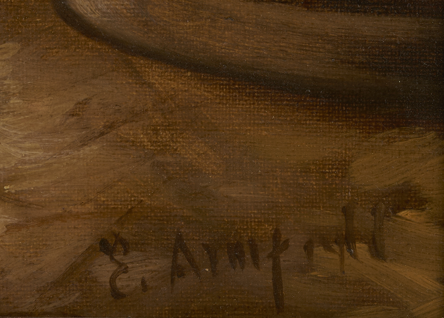 Lot 772: E. Armfield O/C of Terriers