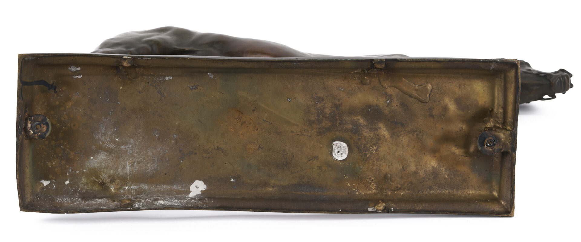 Lot 773: After Isidore Bonheur Large Bronze Horse Sculpture