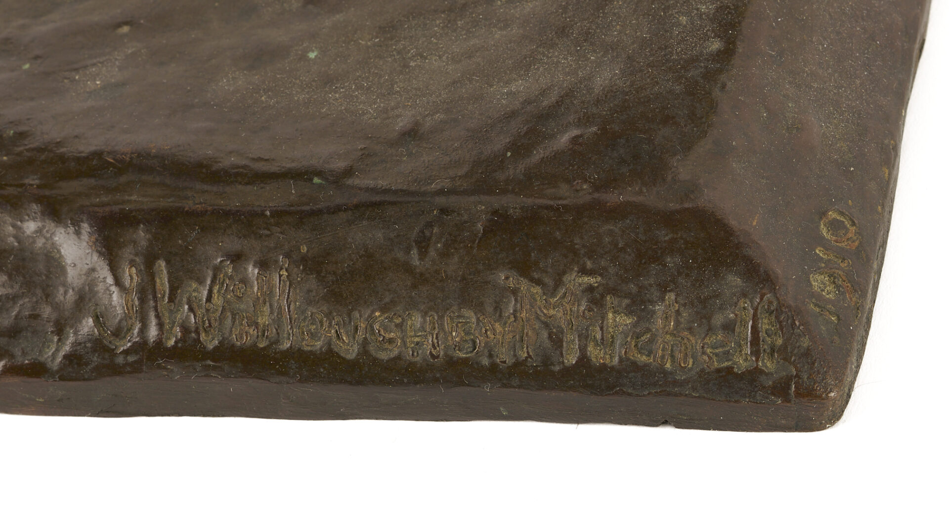 Lot 775: J.W. Mitchell Bronze Sculpture, Airedale Terrier