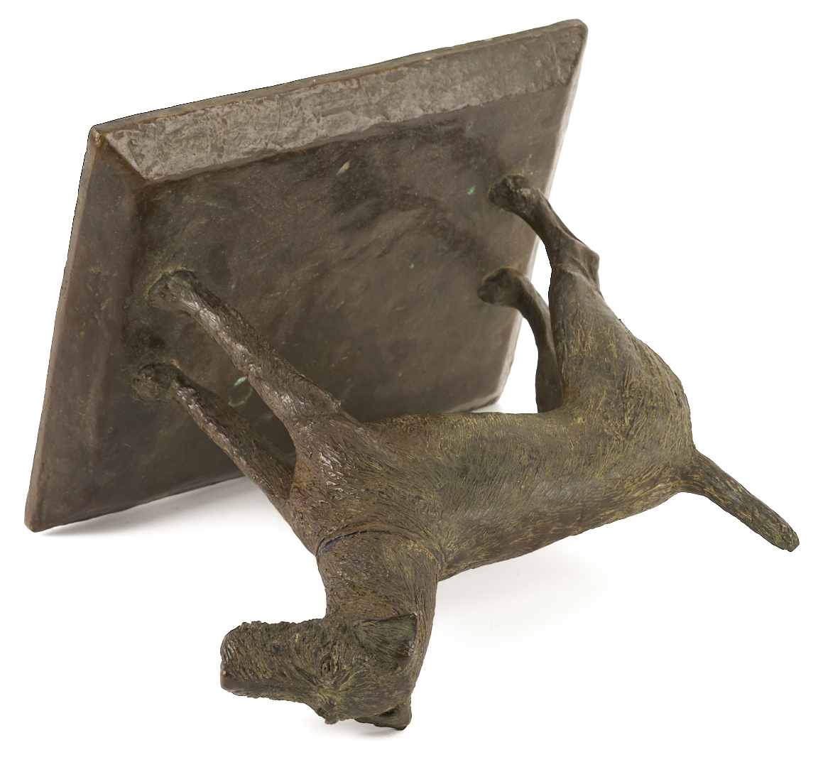 Lot 775: J.W. Mitchell Bronze Sculpture, Airedale Terrier