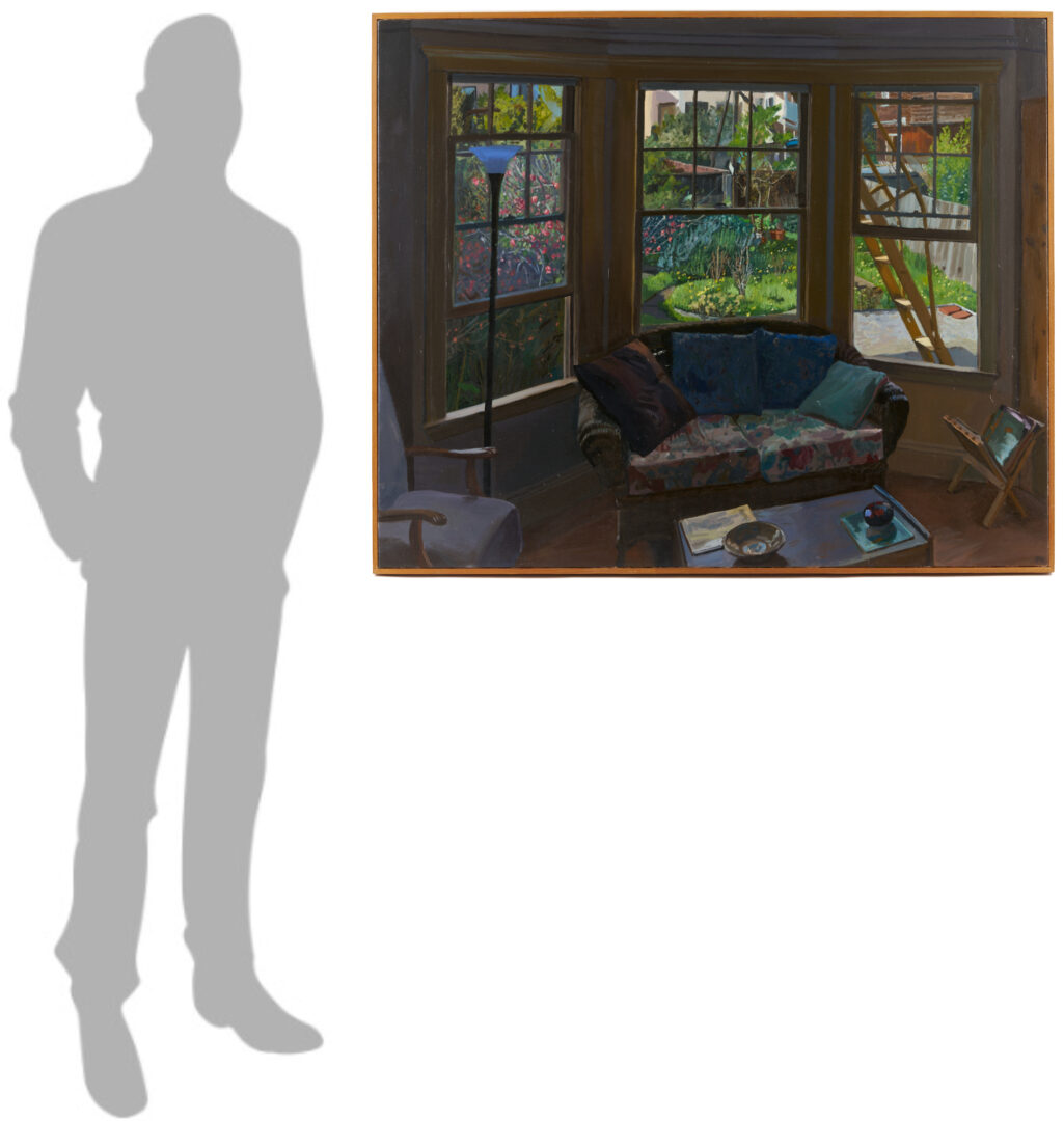 Lot 777: Modern O/C Interior Scene, Peter Nye