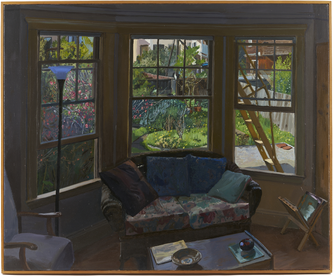 Lot 777: Modern O/C Interior Scene, Peter Nye