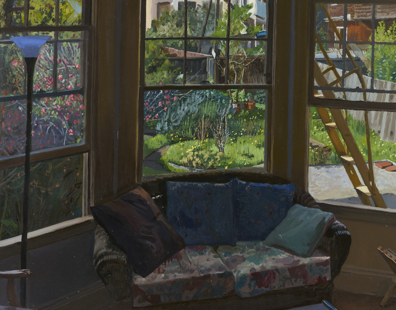 Lot 777: Modern O/C Interior Scene, Peter Nye