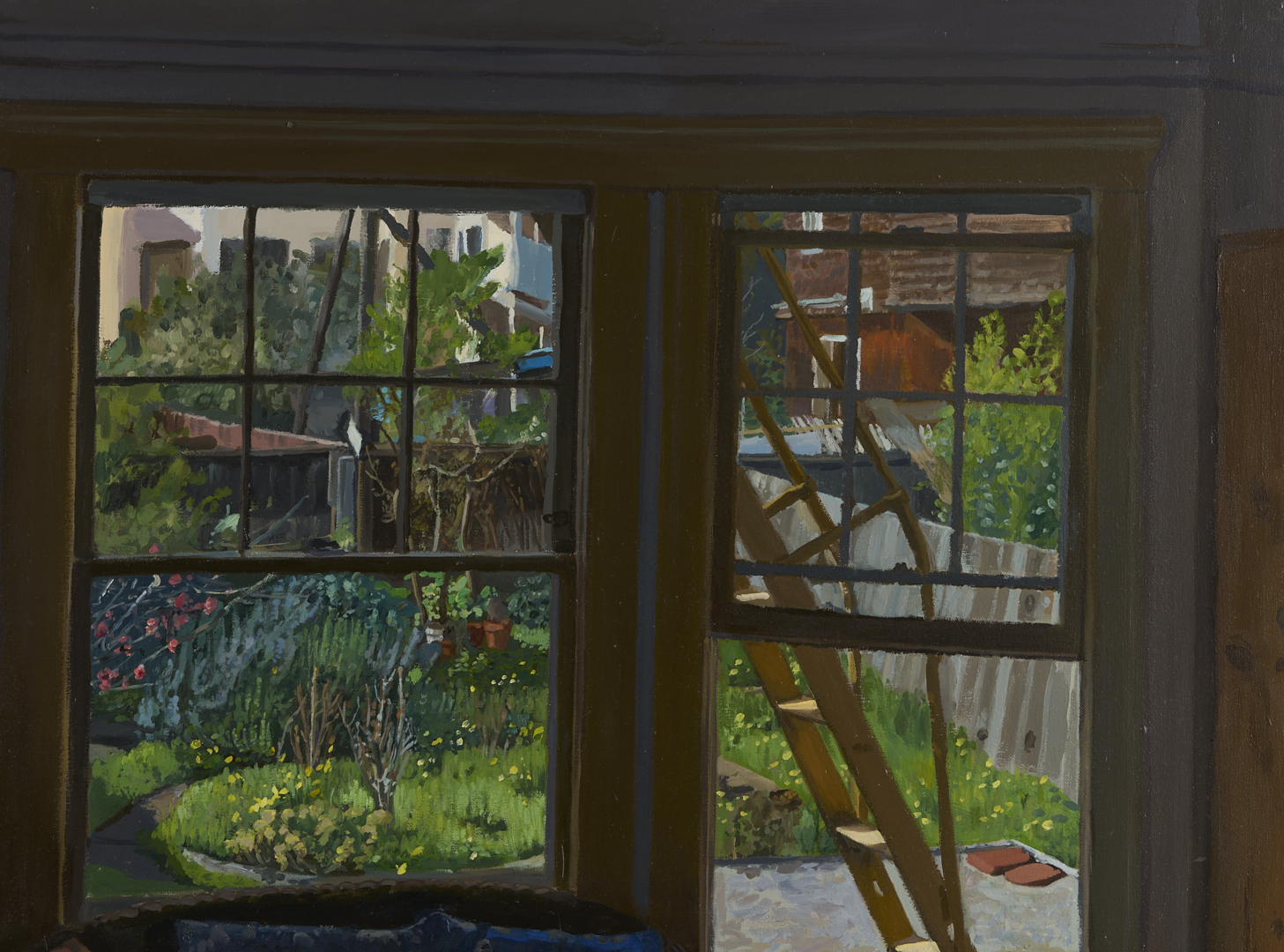 Lot 777: Modern O/C Interior Scene, Peter Nye