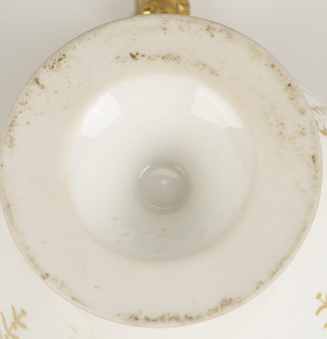 Lot 787: Nymphenburg Portrait Cup and Saucer, Duke of Leuchtenberg