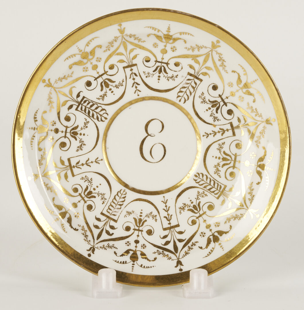 Lot 787: Nymphenburg Portrait Cup and Saucer, Duke of Leuchtenberg