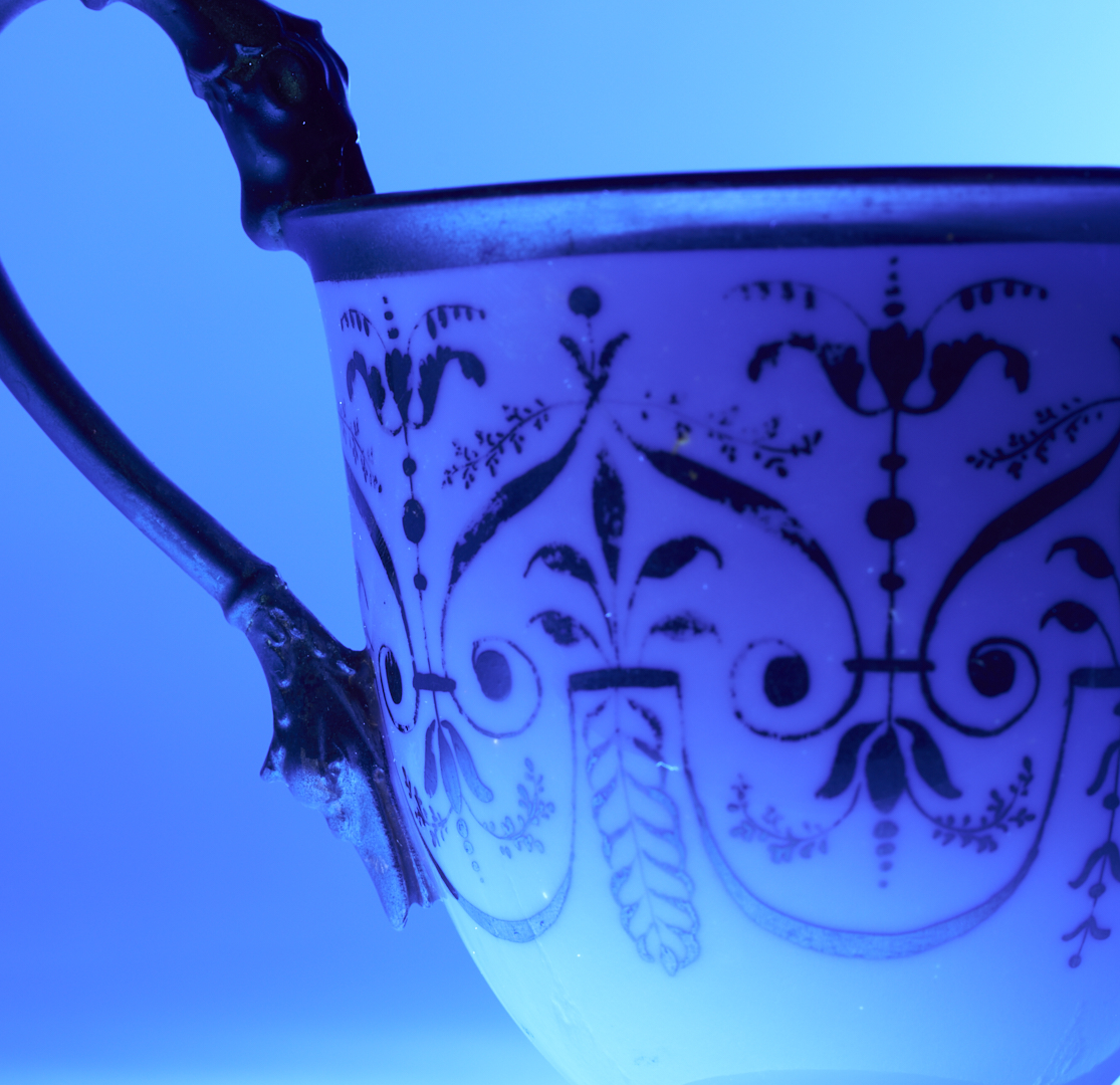 Lot 787: Nymphenburg Portrait Cup and Saucer, Duke of Leuchtenberg