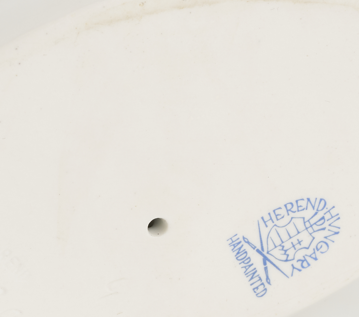 Lot 789: 4 Herend Porcelain Bird Figurines incl. Double Peacock