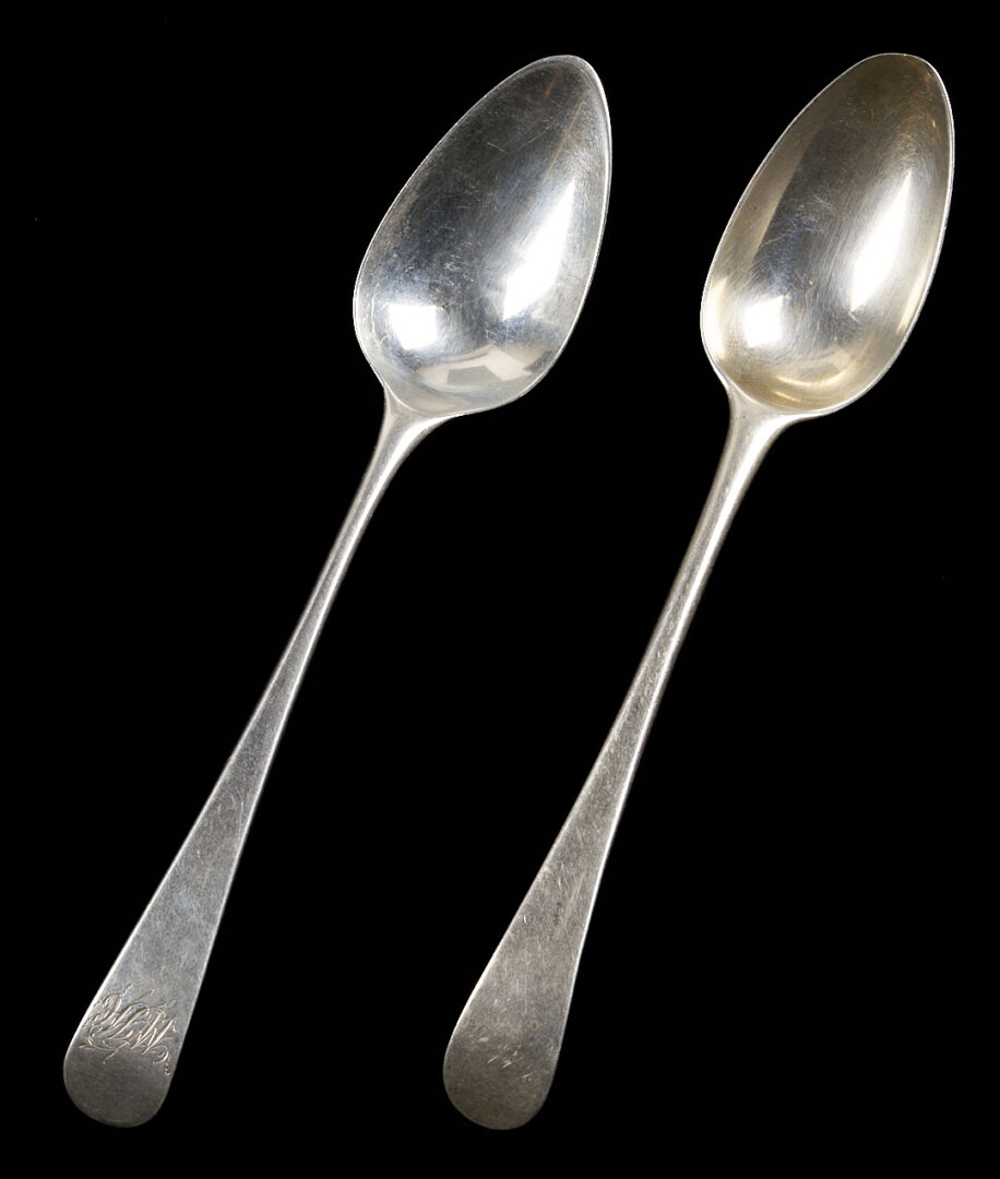 Lot 78: 30 Pcs. English Sterling Silver Flatware, incl. Bateman