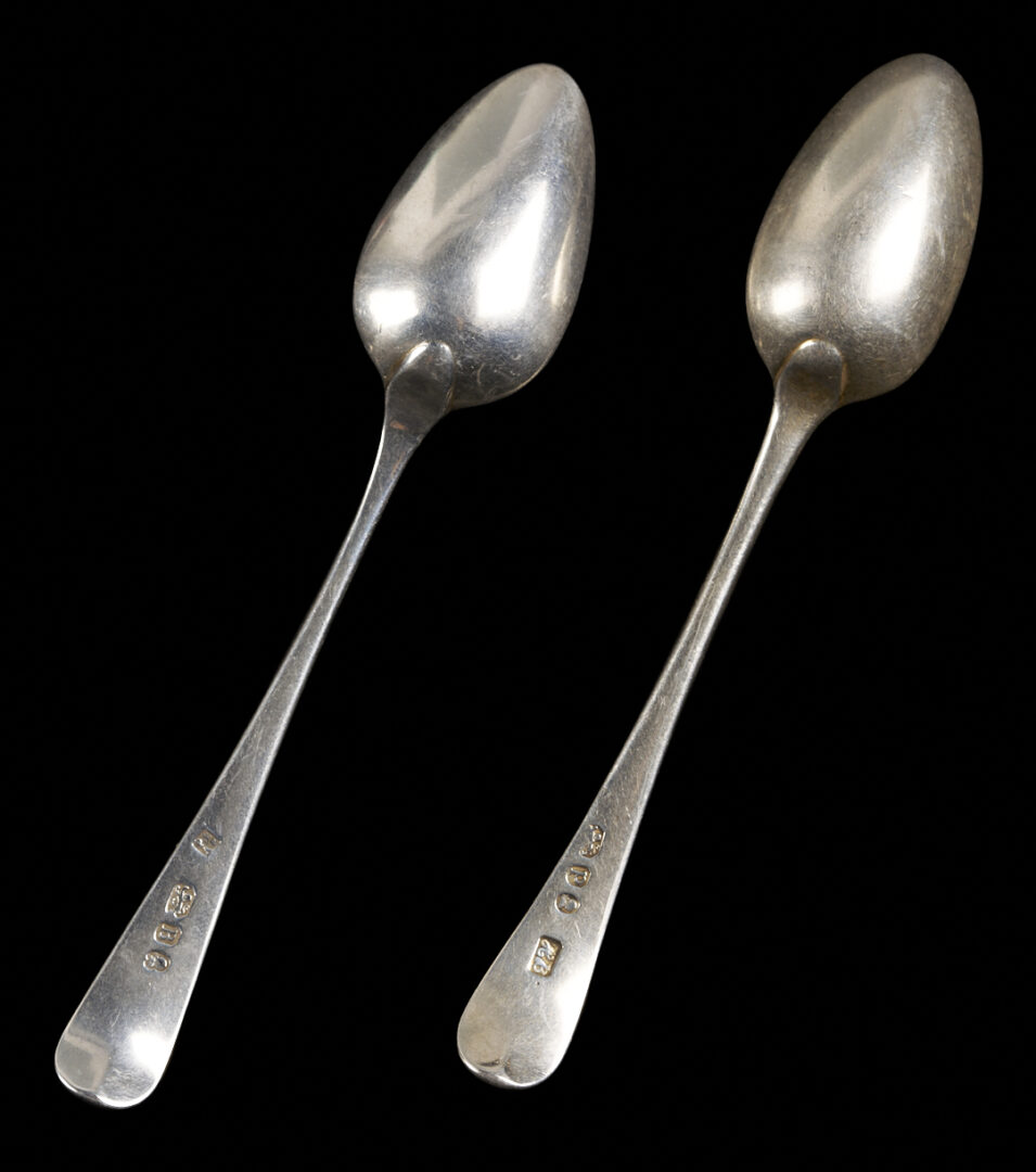 Lot 78: 30 Pcs. English Sterling Silver Flatware, incl. Bateman