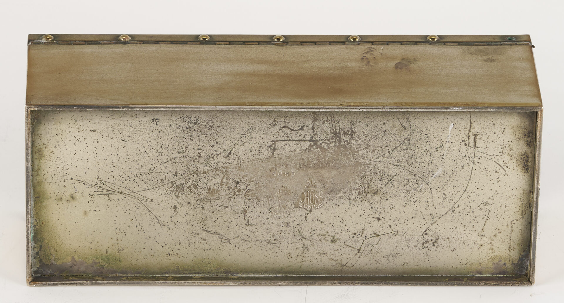 Lot 793: 4 Silver Jewelry Boxes incl. Japanese and Heintz Art Metal