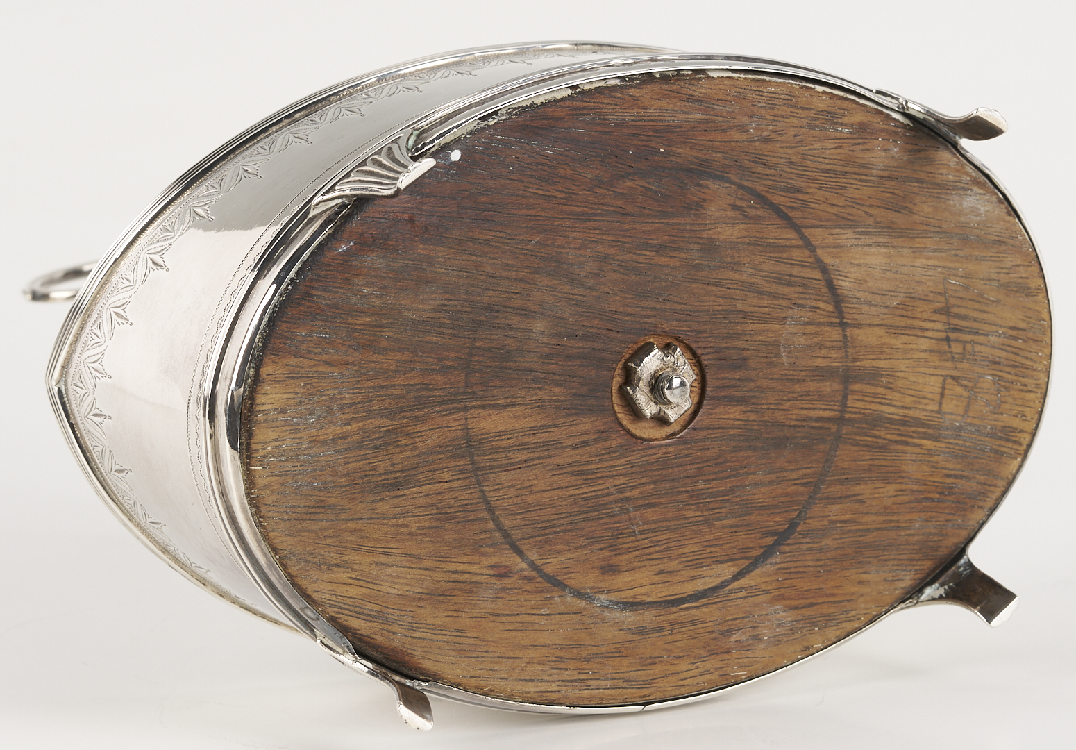 Lot 79: English 18th C. Sterling Cruet Set, Bateman