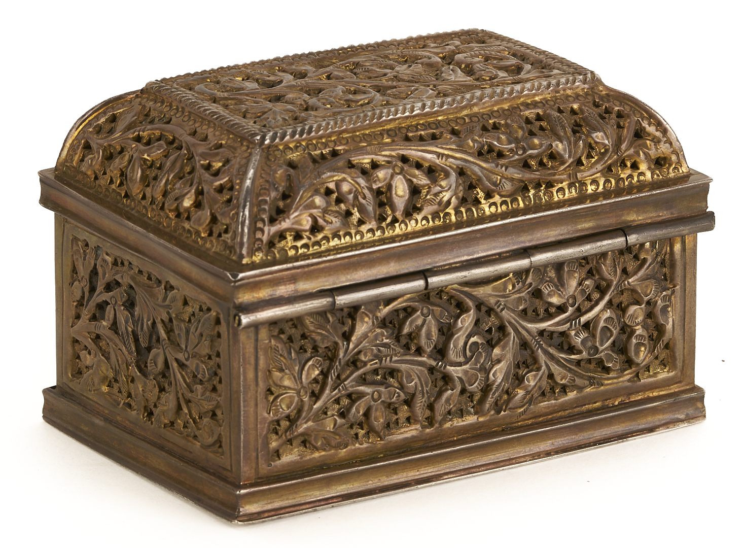Lot 7: Chinese Silver Amulet Box & Opium Box