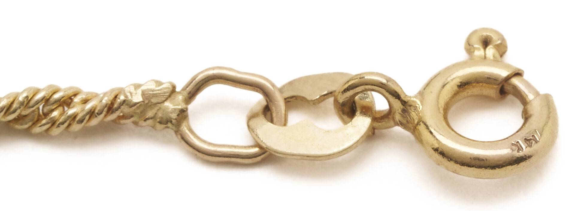 Lot 809: 14K Gold & Amethyst Necklace