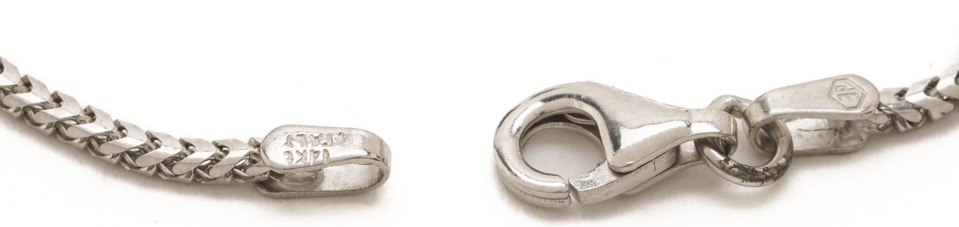 Lot 813: 14K Gold & Diamond Necklace & Ring