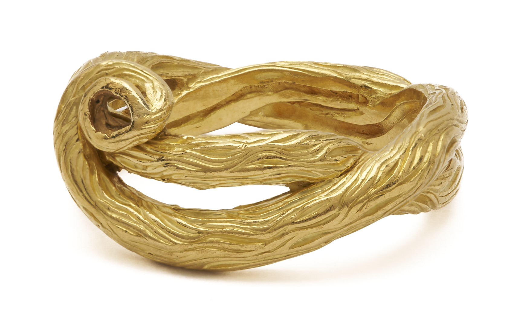 Lot 818: 18K Gold Angela Cummings Ring