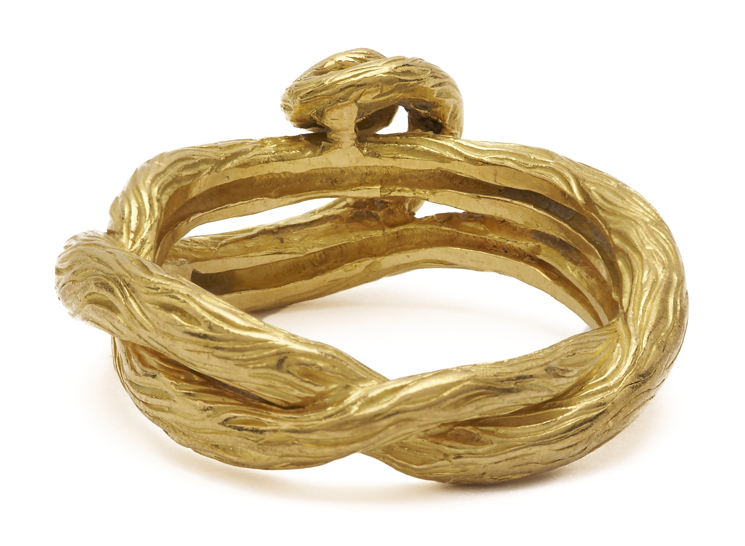Lot 818: 18K Gold Angela Cummings Ring