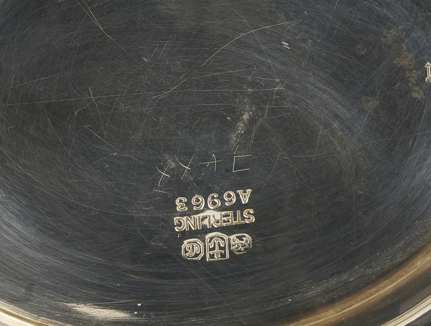 Lot 835: Gorham Marguerite Pattern Sterling Tea Set, 5 pcs