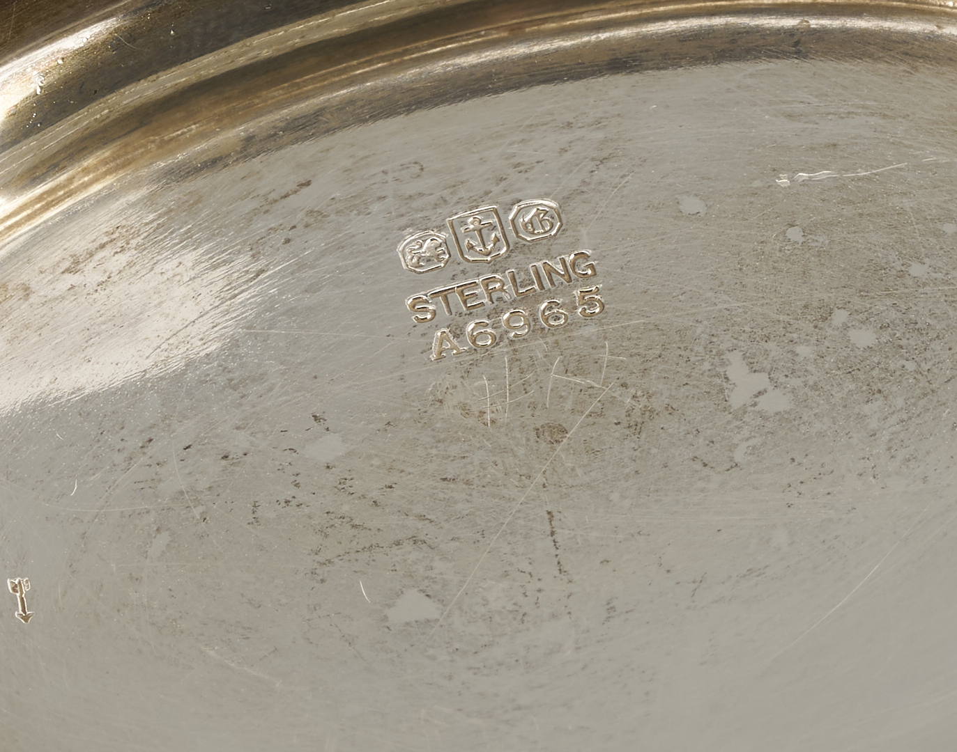 Lot 835: Gorham Marguerite Pattern Sterling Tea Set, 5 pcs