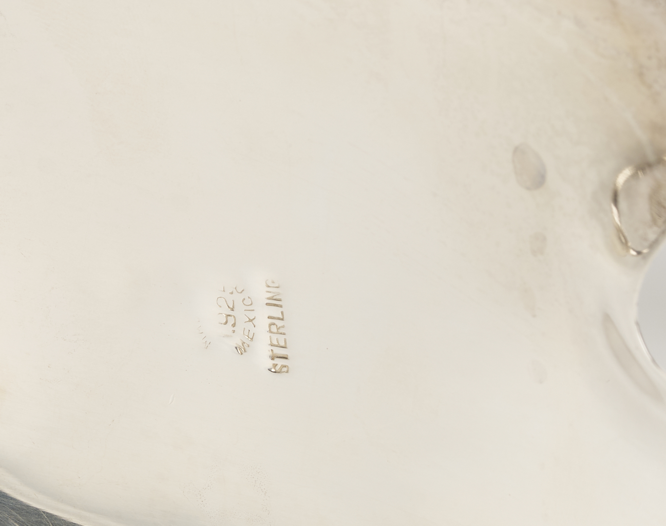 Lot 836: Pair Mid-Century Mexican Sterling Candelabra