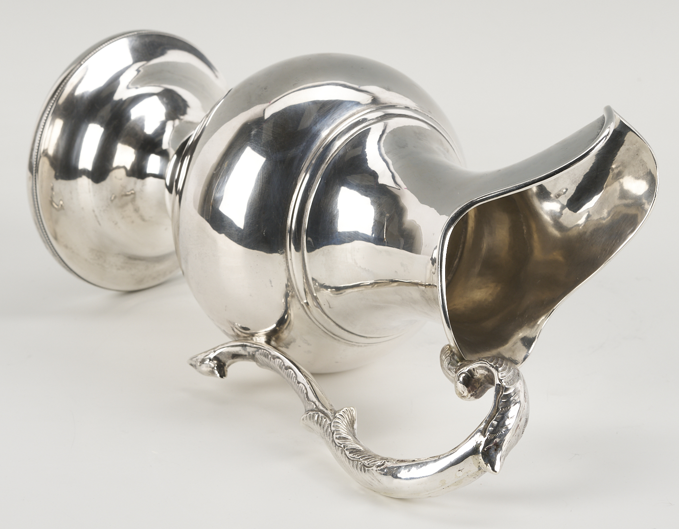 Lot 83: John Kitts Kentucky Coin Silver Pitcher