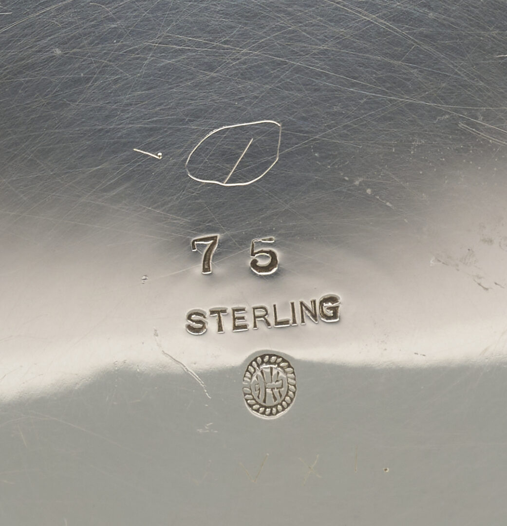 Lot 840: 2 TN Related Sterling Trophy Bowls