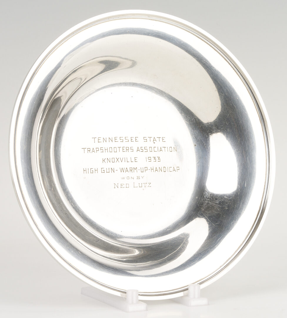 Lot 840: 2 TN Related Sterling Trophy Bowls