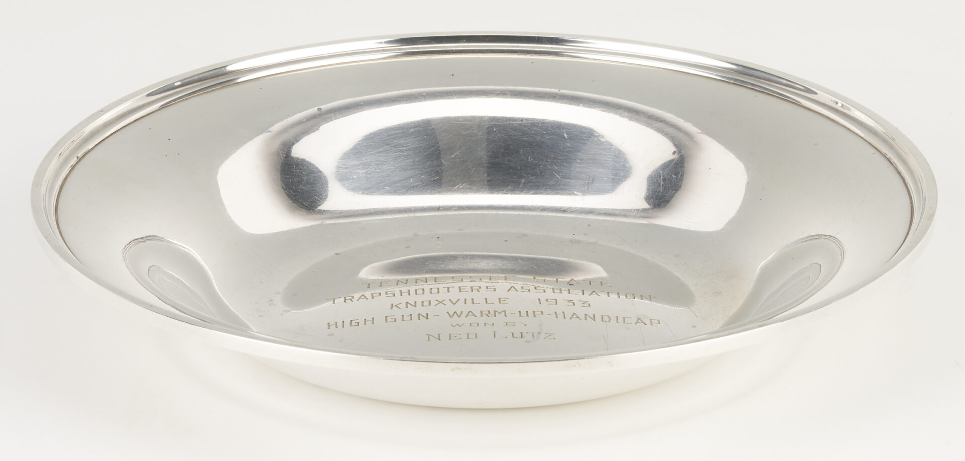 Lot 840: 2 TN Related Sterling Trophy Bowls