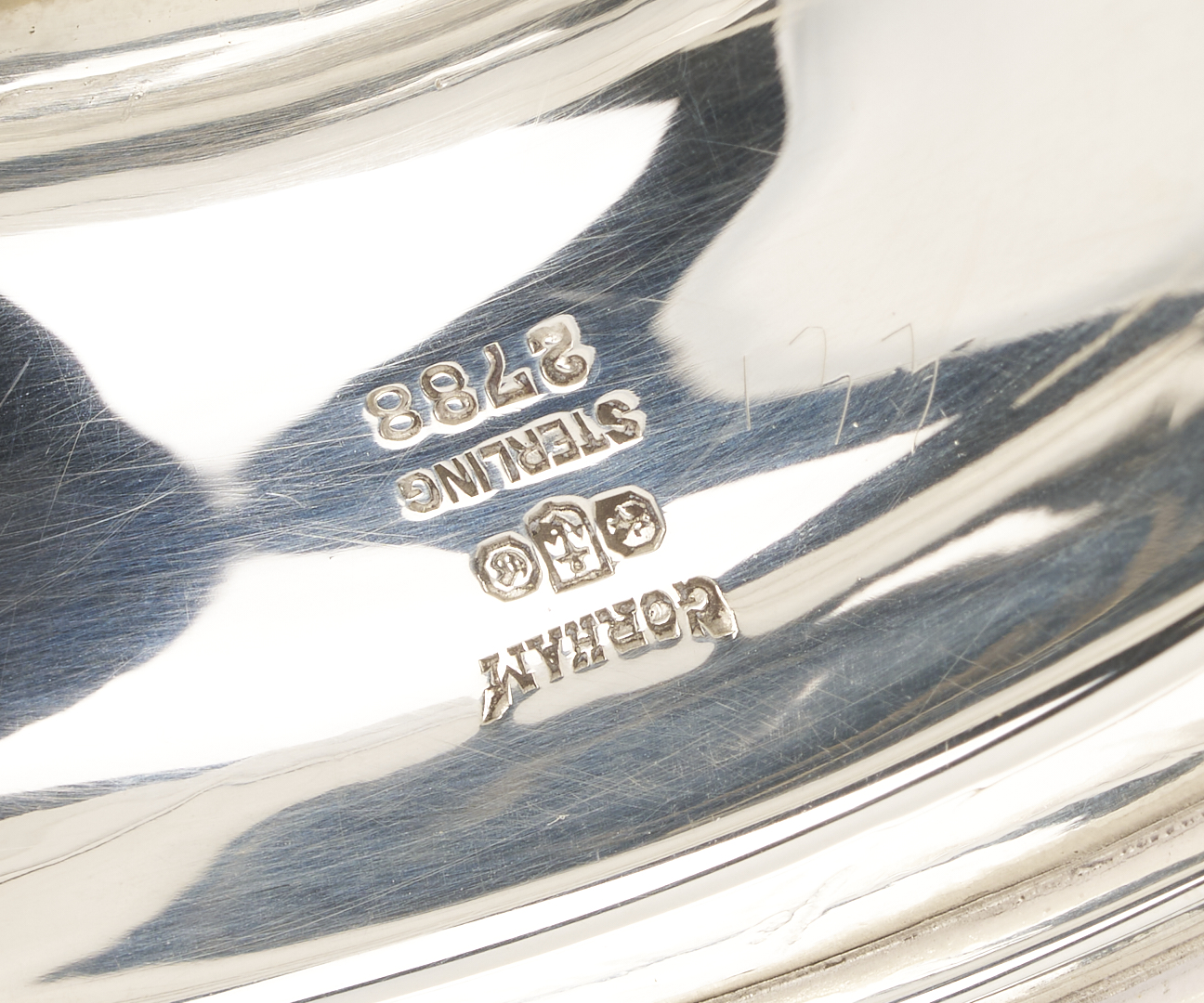 Lot 841: Gorham Sterling Silver Water Pitcher, Plymouth Pattern