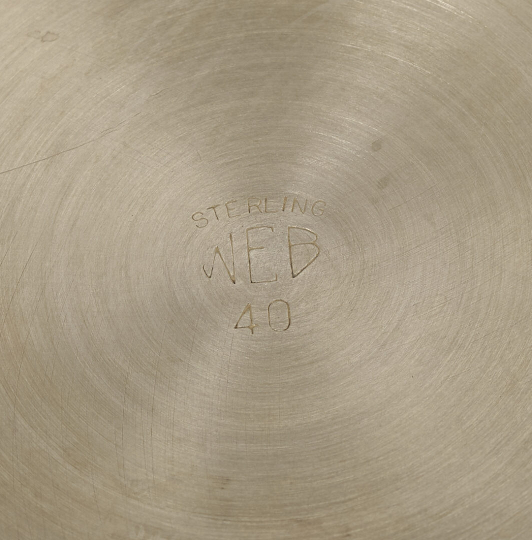 Lot 844: 6 Sterling Silver Julep Cups by Assorted Makers